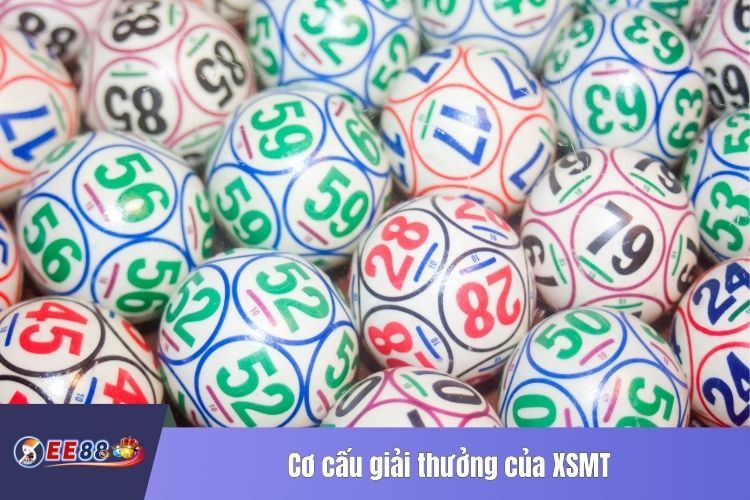 Cơ cấu giải thưởng của XSMT