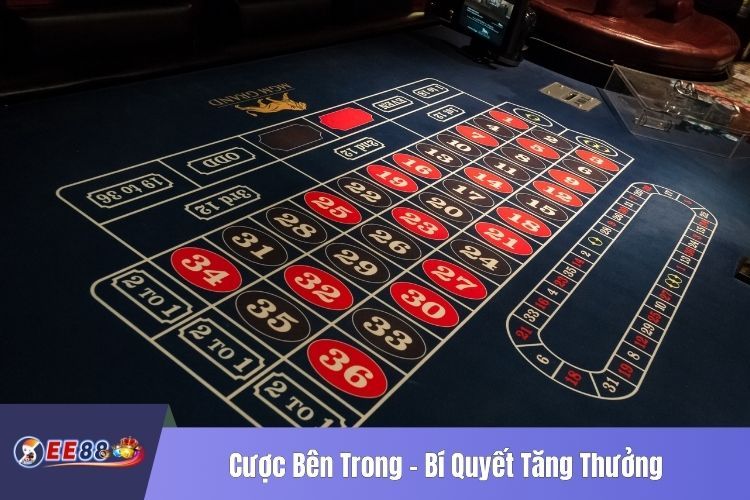 Cược Bên Trong - Bí Quyết Tăng Thưởng Khi Chơi Roulette