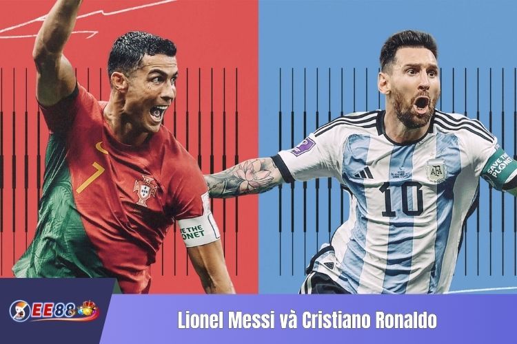 Lionel Messi và Cristiano Ronaldo Goat của bóng đá hiện nay